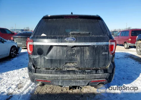 2016 Ford Explorer из США, поврежденный, VIN 1FM5K8B84GGA06303